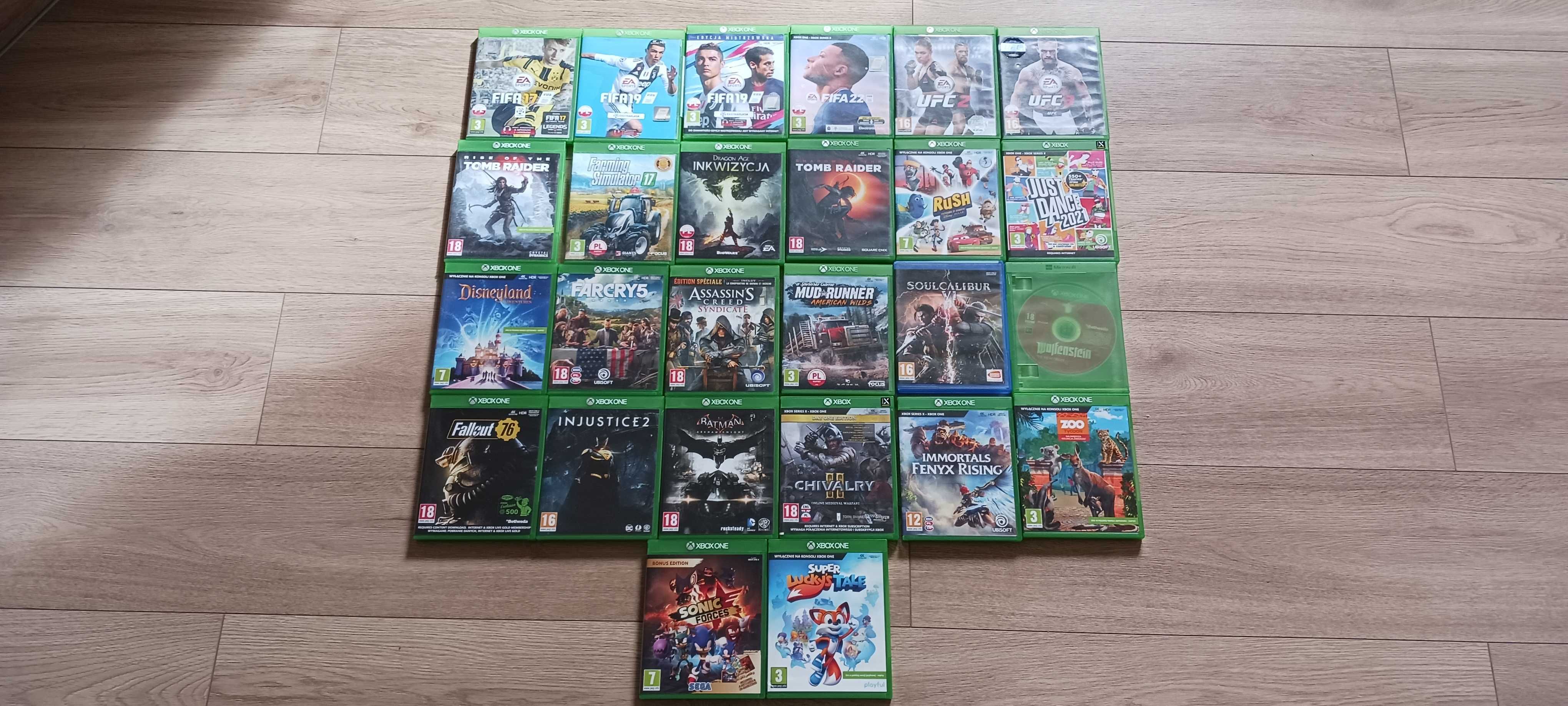 Konsola Xbox One X 1TB + 2 Pady + Kinect + 26 Gier