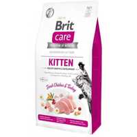 Корм Brit Care Cat GF KITTEN 7 кг з куркою та індичкою для кошенят