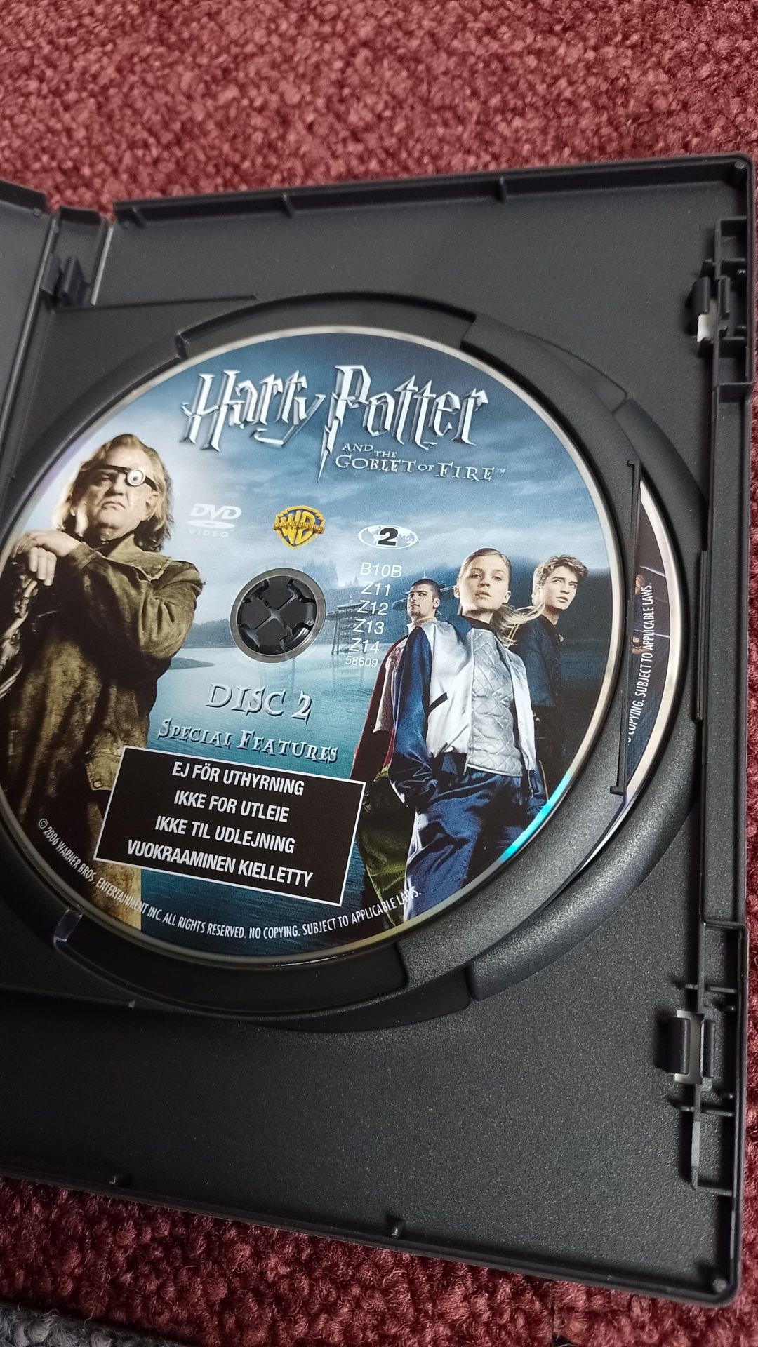 Harry Potter i czara ognia DVD  2 CD