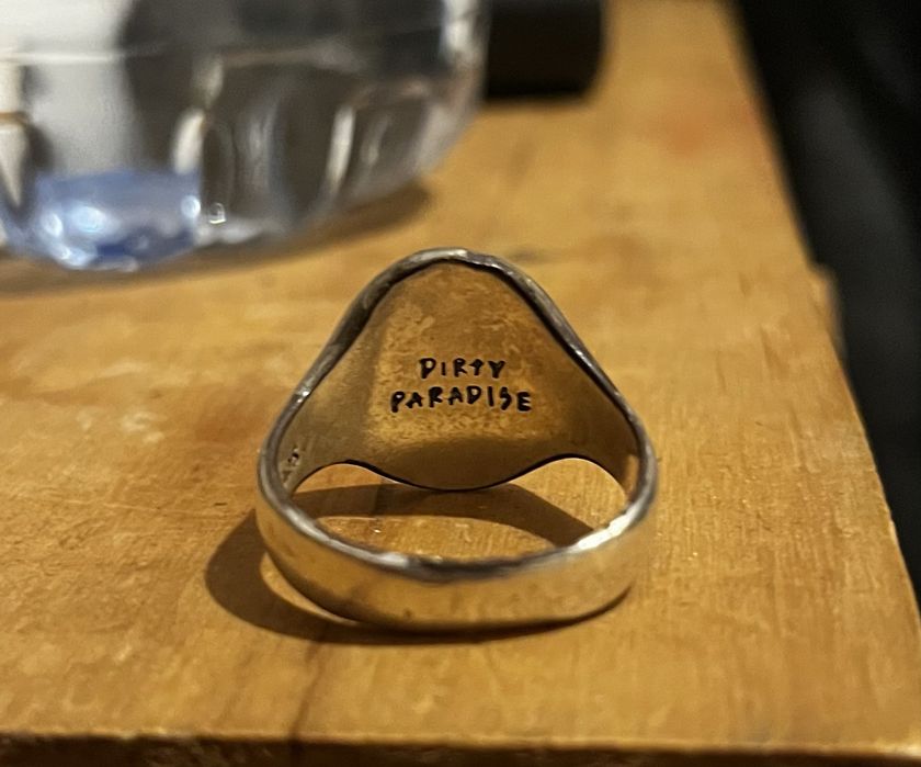 Anel de Prata Caveira “Van Gogh”