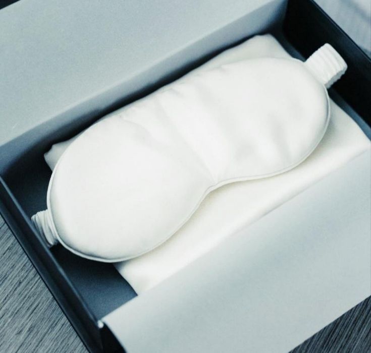 Маска для сна шёлк