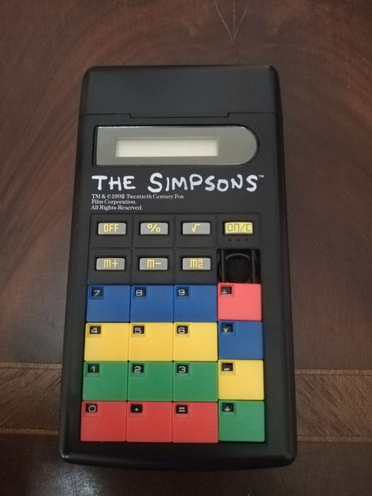 Calculadora Simpsons Vintage