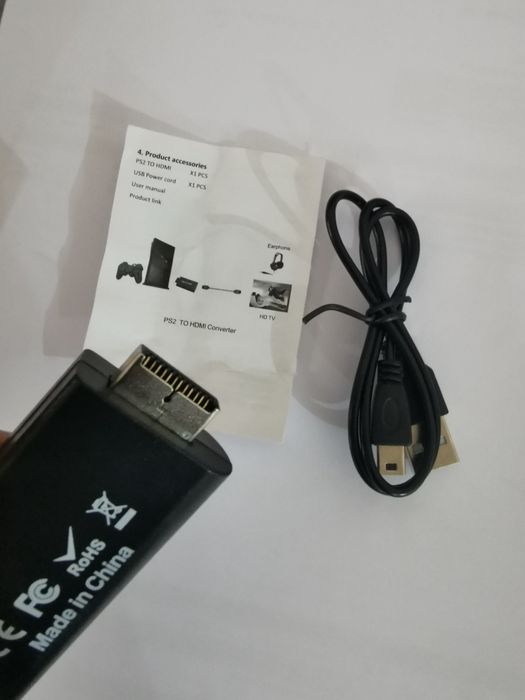 Playstation 2 adaptador de cabo hdmi