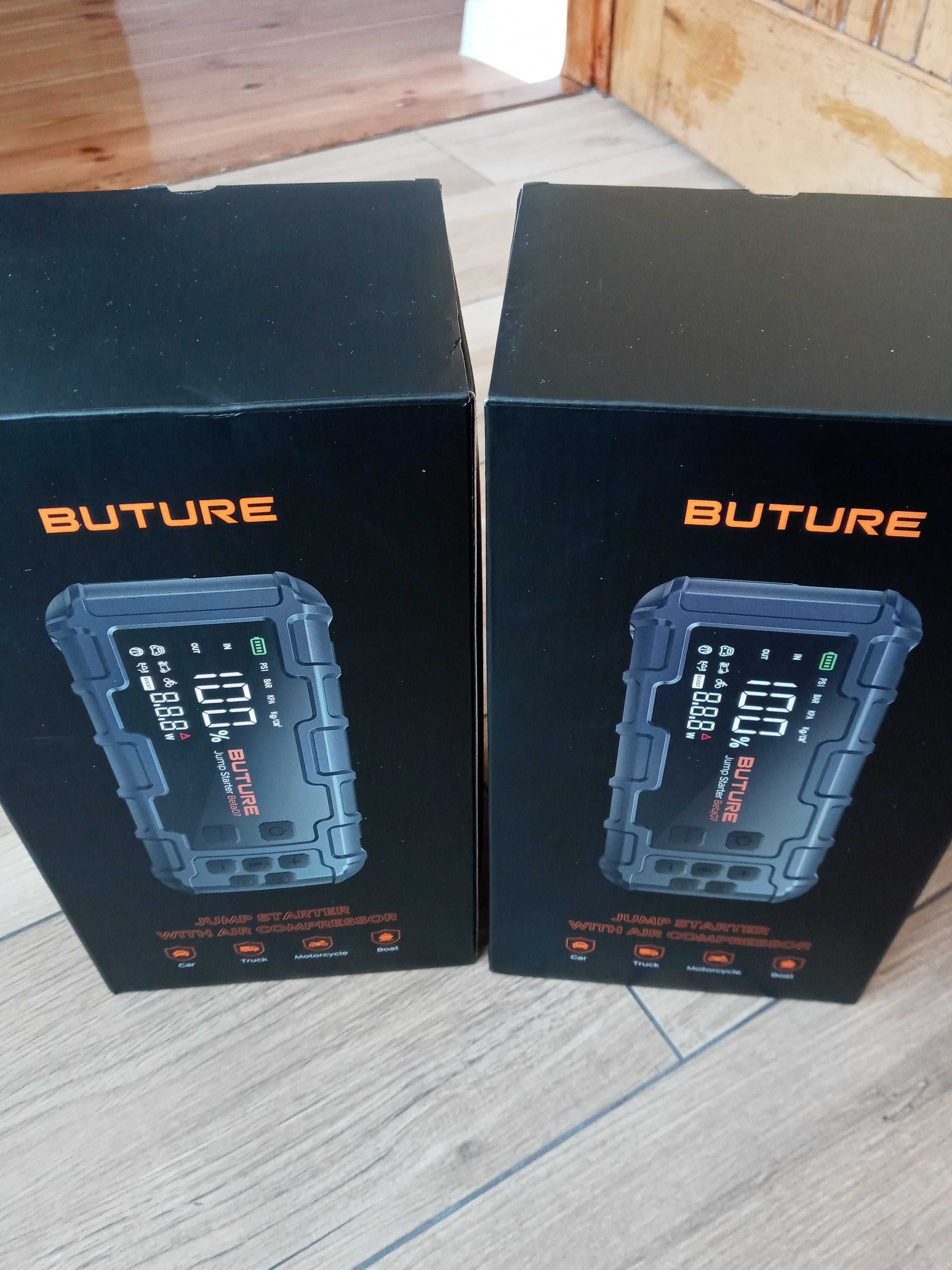 Buture Beta07 Car Jump Starter Booster/Powerbank 6000A rozruch Nowy