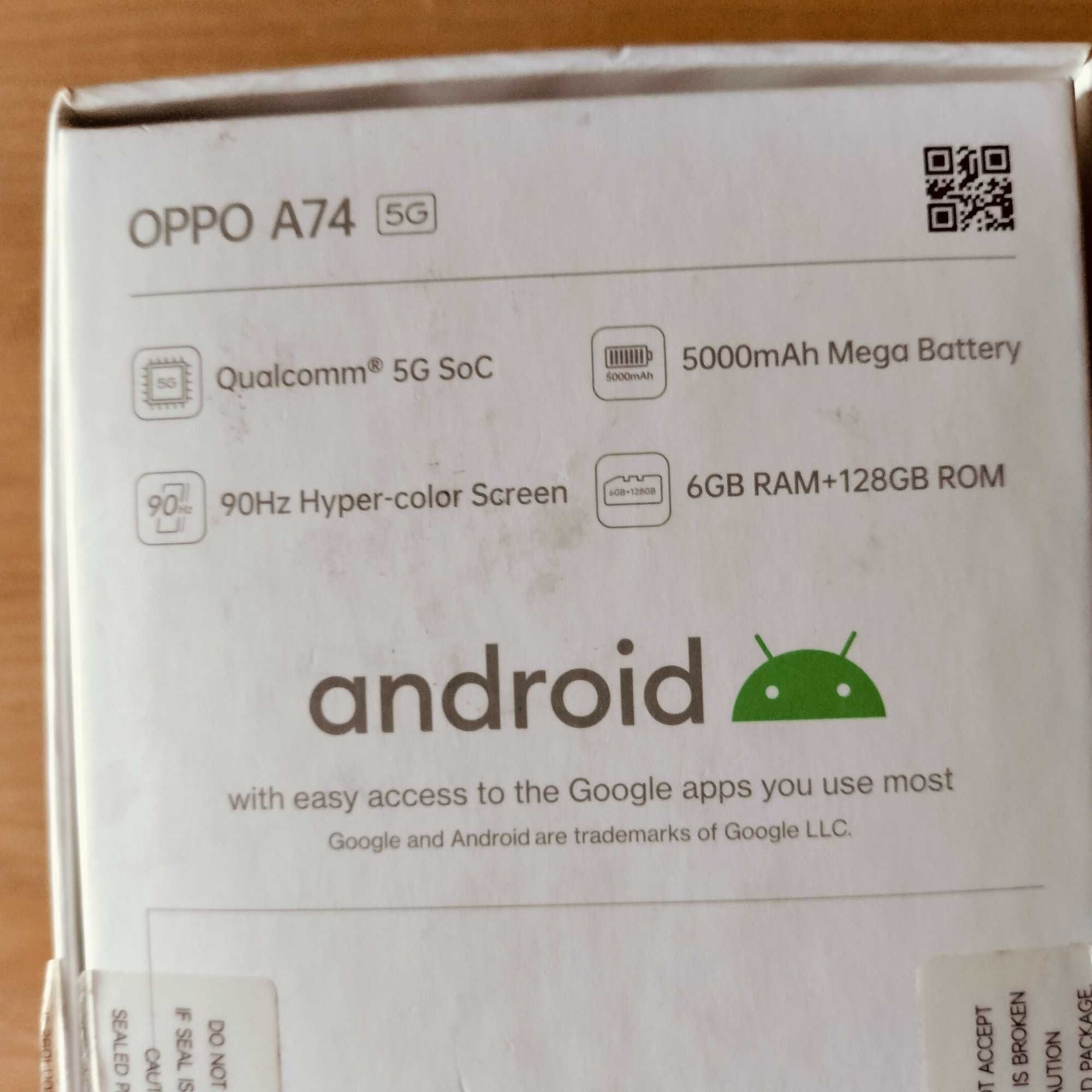 Smartfon Oppo A74, 5G