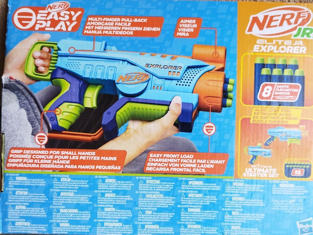 Pistolet NERF Wyrzutnia Nerf Elite Jr Explorer