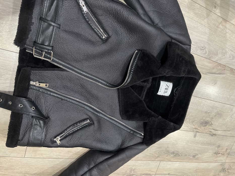 Дублянка zara авіатор м 38 зара зима осінь