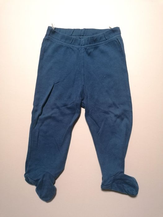 Meia-Calça Azul Escura de bebé