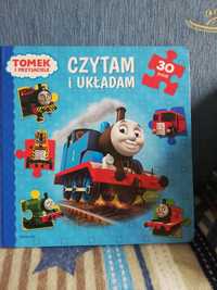 Książka i puzzle w jednym Tomek i przyjaciele