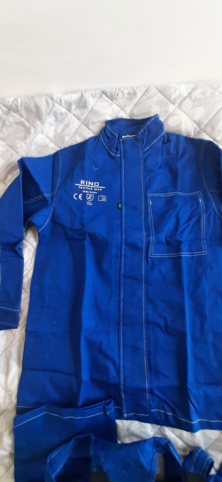 Mocne ubranie spawalnicze, trudnopalne Rino roz. M, L, XL, XXL