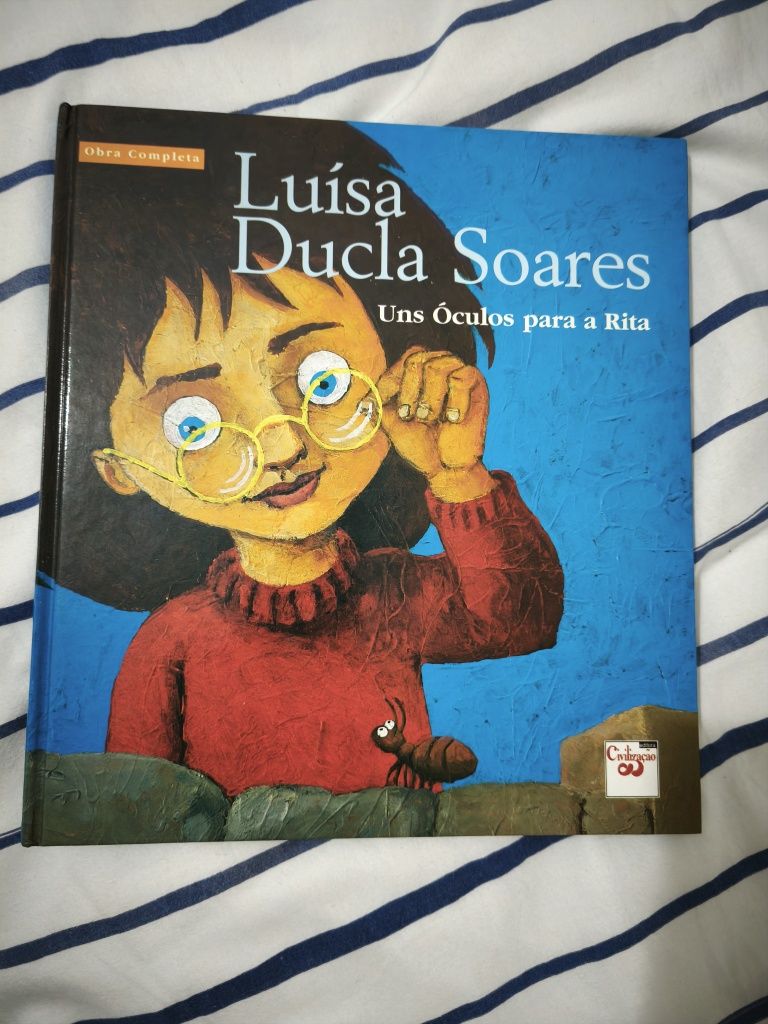 Livro da Luísa Ducla Soares " Uns óculos para a Rita"