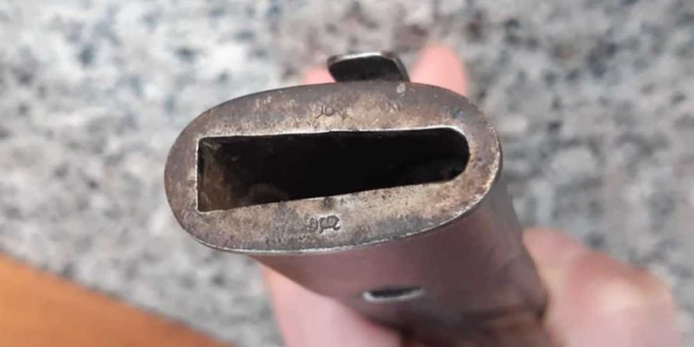 Bagnet Pruski M1884/98 aA - rzadki, bez ingerencji, sygnowany