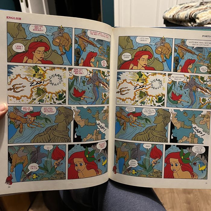 Disney - A Pequena Sereia (The Little Mermaid) (bil. português/inglês)