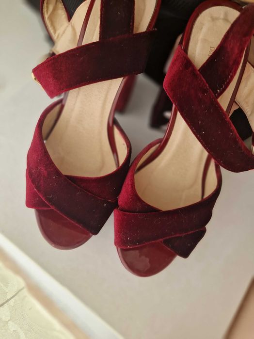 Босоніжки оксамитові Rusimoni