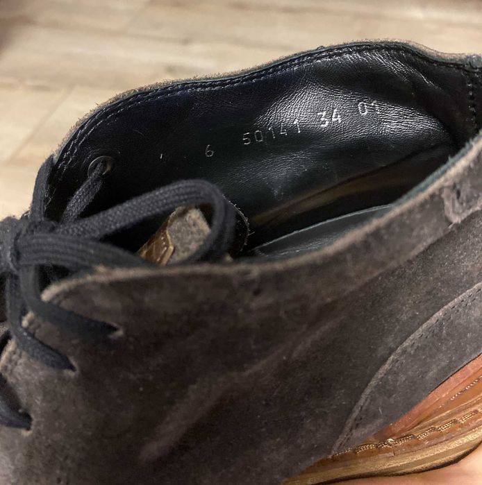 Замшевые полуботинки Floris van Bommel