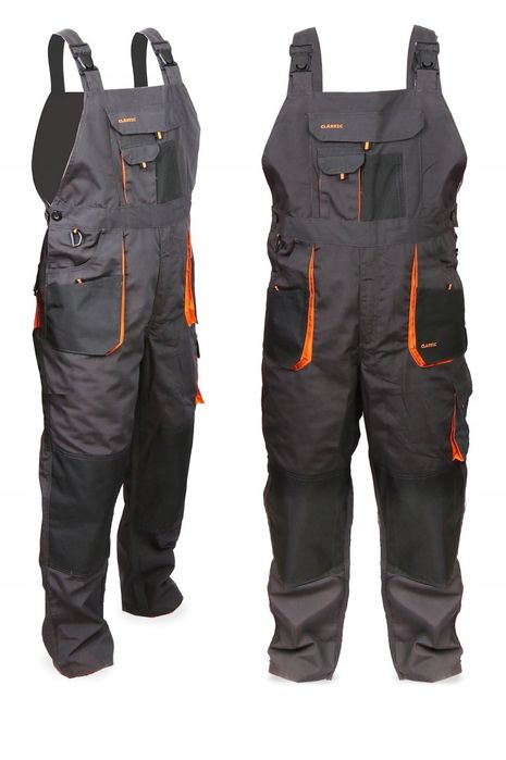 Spodnie Robocze Monterskie Ogrodniczki DERUL HAMMER róż. Rozm.