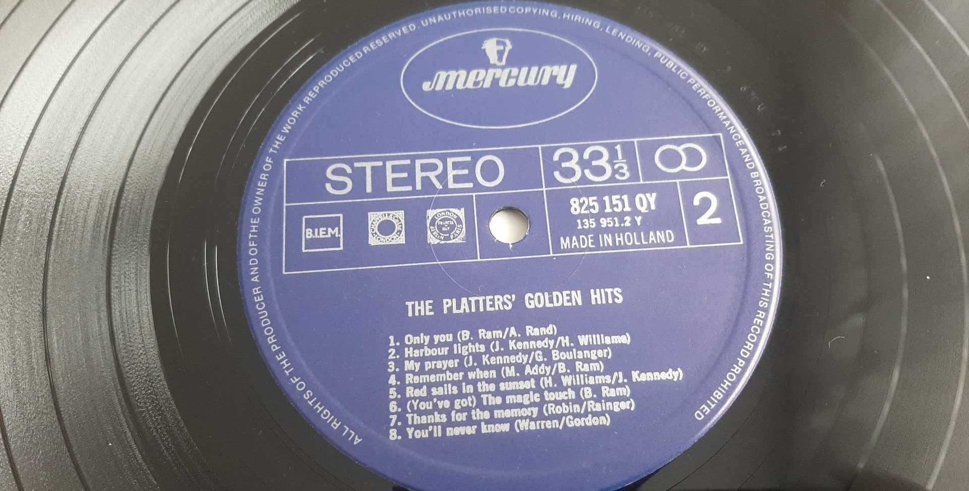The Platters "Golden Hits" - płyta winylowa