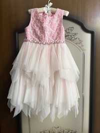 Нарядное детское платье фирменное American Princess на девочку 5 лет с