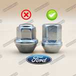 Гайки колесные Форд Гайка Ford Fusion Escape Focus Kuga цельнолитые!