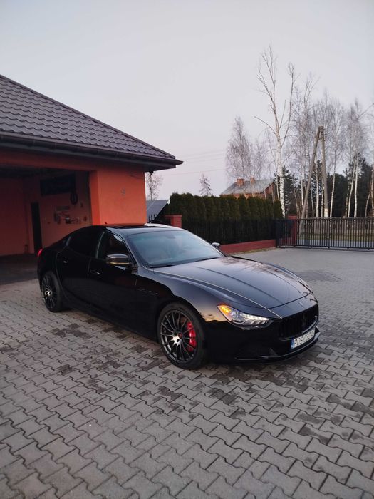 Maserati Ghibli SQ4 468hp 650nm Zamiana