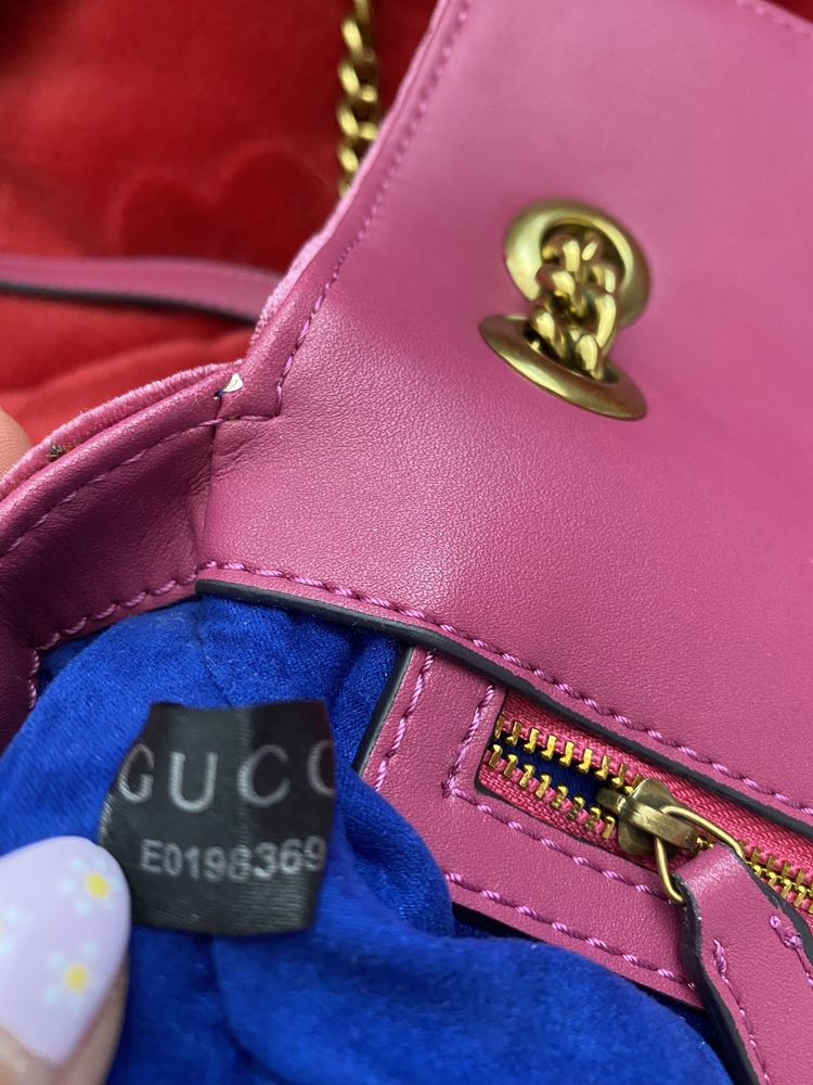 Torebka Gucci Marmont Velvet