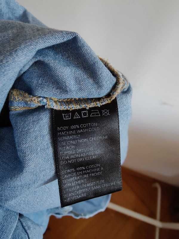 Koszula jeansowa dżinsowa BDG - M / 38 długi rękaw