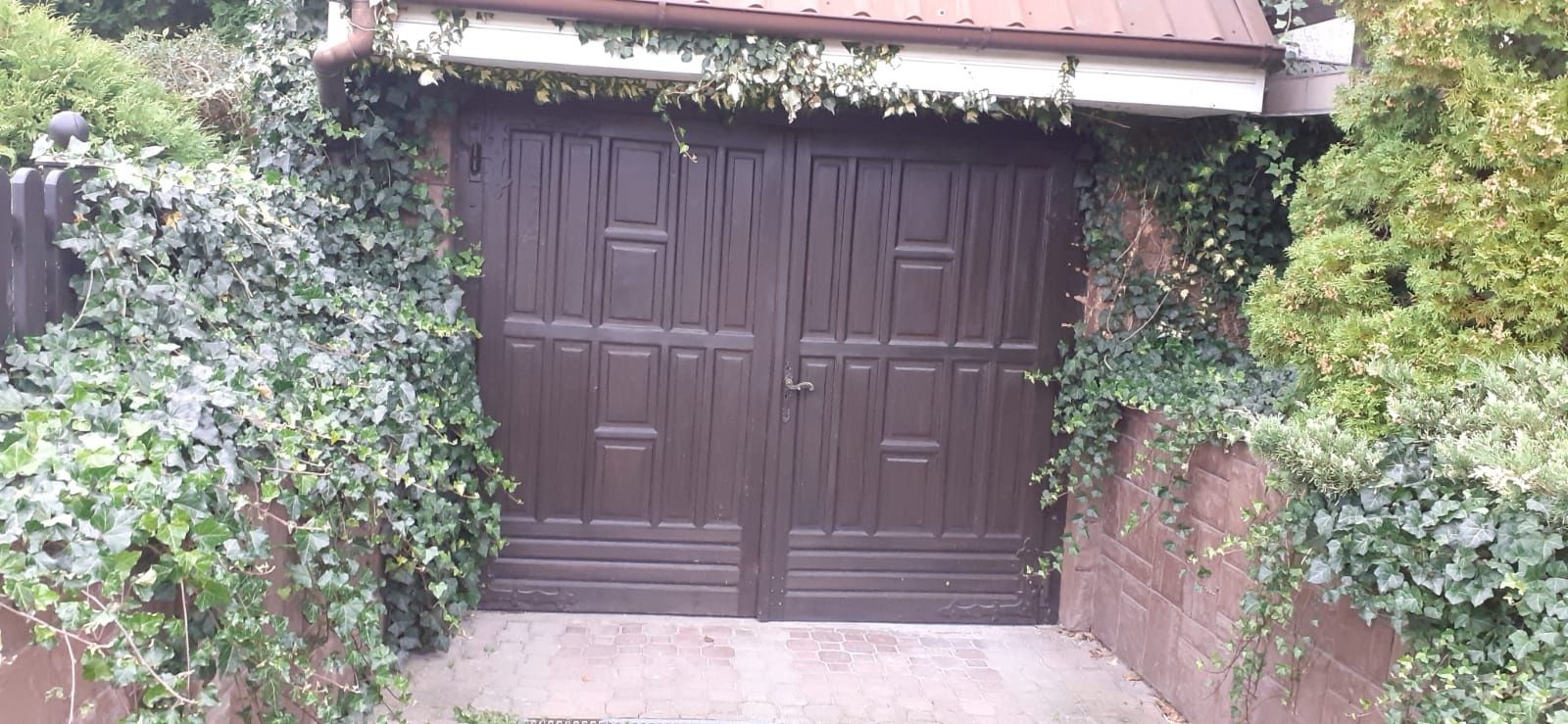 Drzwi Garażowe  drewniane