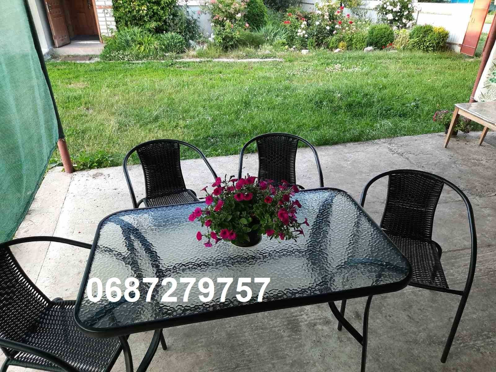 Садовый комплект стол и стулья для сада,комплект меблів стіл і стільці