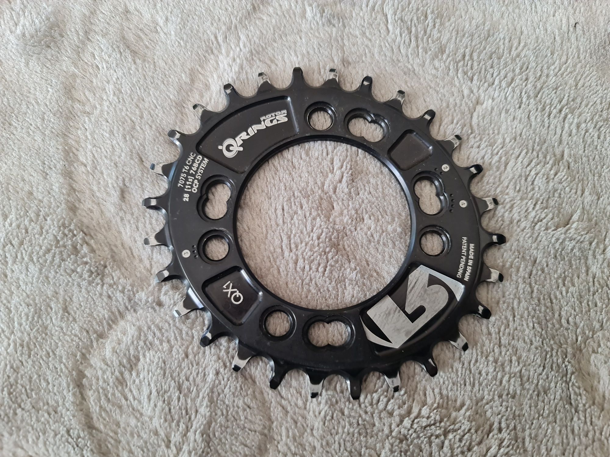 Blat Rotor Q Rings QX1 28t BCD 76