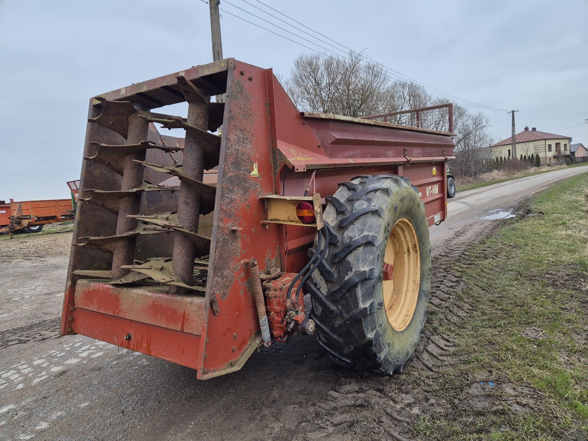 Rozrzutnik obornika Samson 8-10 Ton.