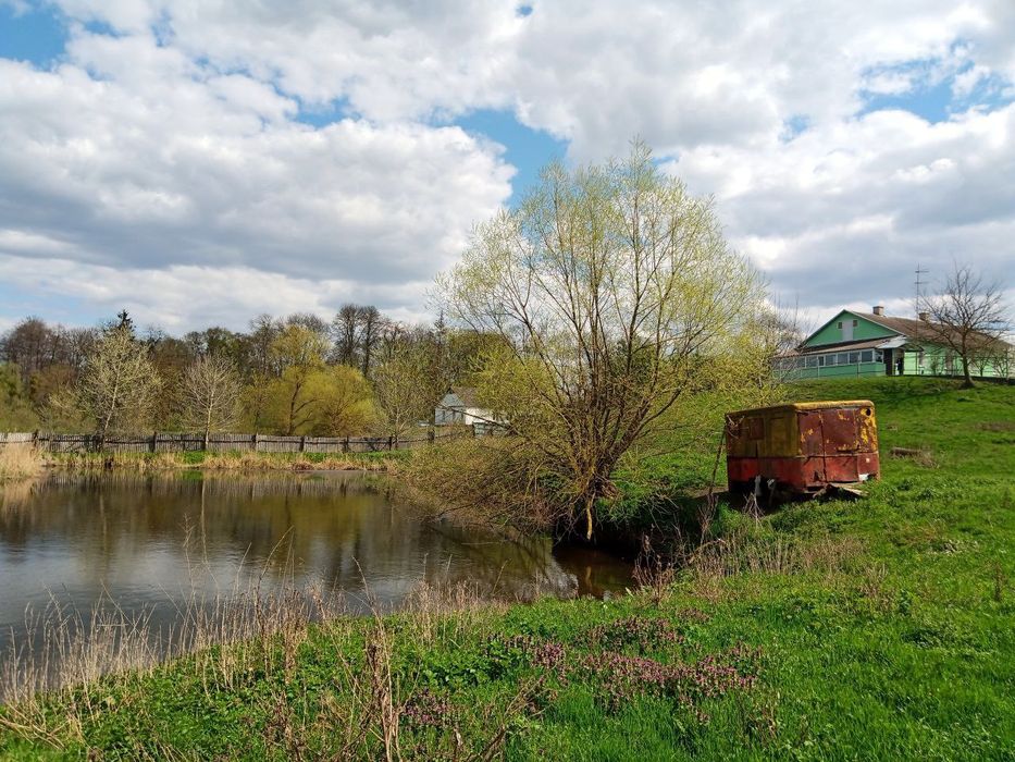 Будинок зі ставком