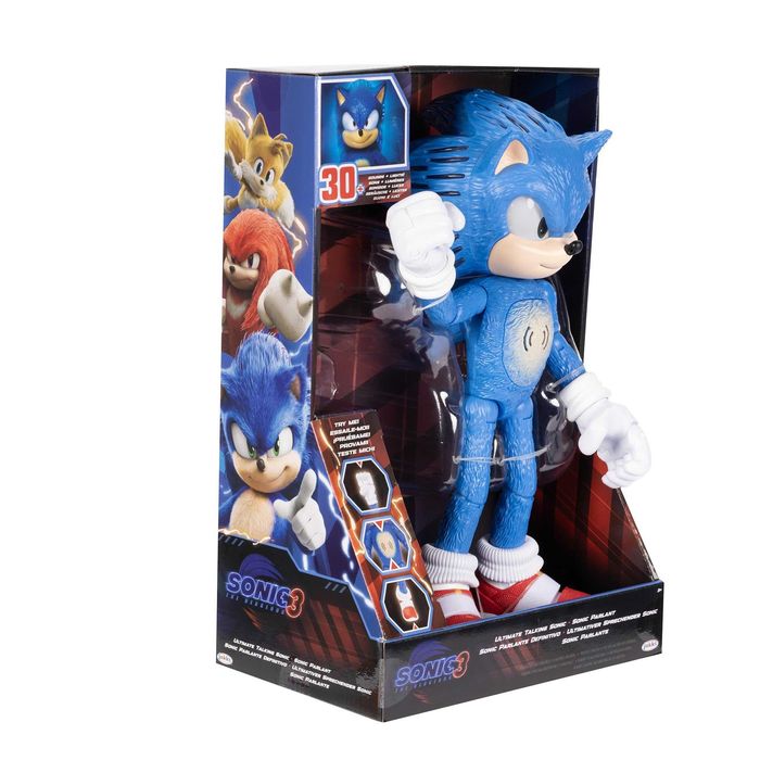 Їжачок Сонiк інтерактивний Sonic the Hedgehog 3 Ultimate Talking Sonic