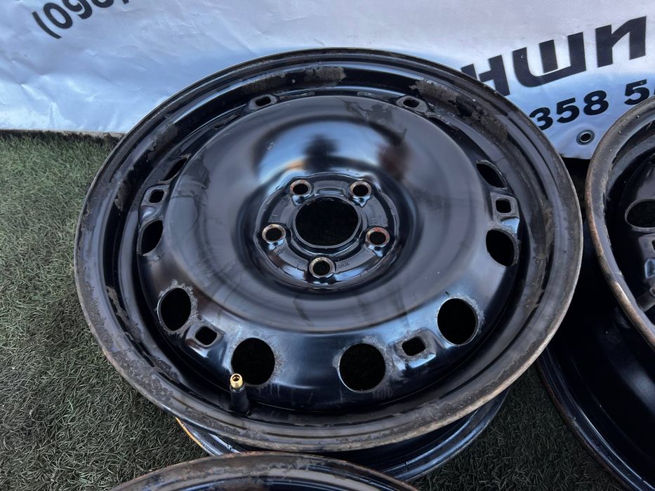 Диски металеві R 15 5/100 6J ET 38 Vag. Шкода Фольксваген Ауді.