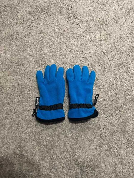 Rękawiczki polarowe niebieskie 4F