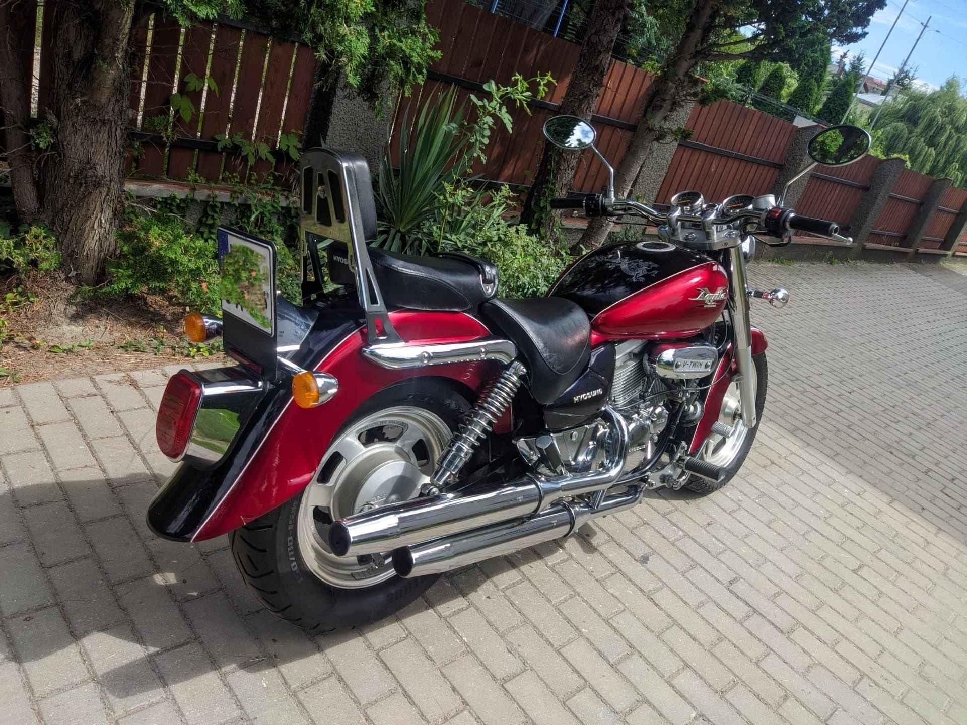 Hyosung Aquila 250/125, 2007r chopper cruiser RATY
