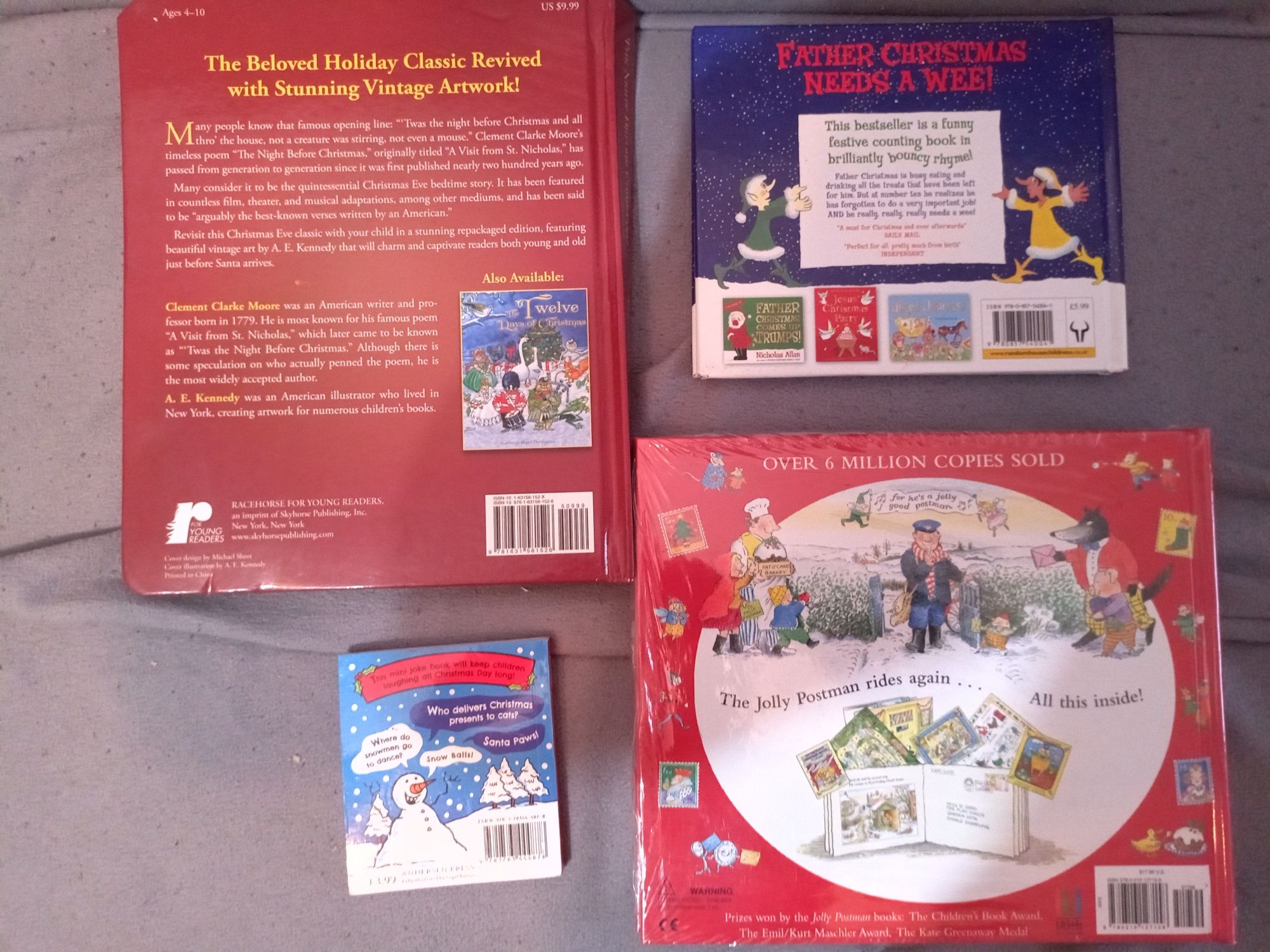 Świąteczny zestaw książek dla dzieci w języku angielskim christmas  en