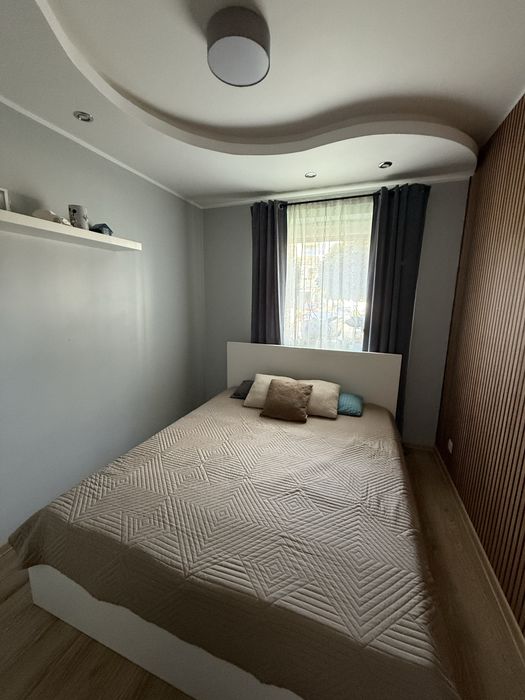 Łóżko Ikea Malm 140x200 z Pojemnikiem + Materac