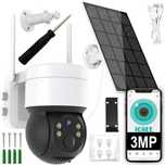 Kamera Solarna Obrotowa Zewnętrza WIFI FULL HD 4x ZOOM + Panel