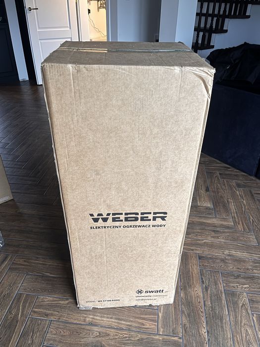 Bojler elektryczny podgrzewacz wody emaliowany Weber WE 100 L 2 kW