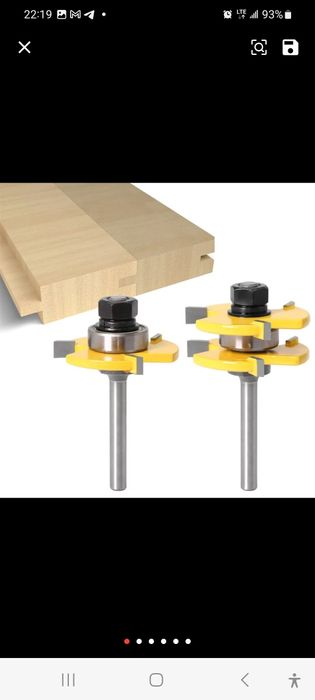 Диск по дереву 125мм Спарта, фреза по дереву для сращивания