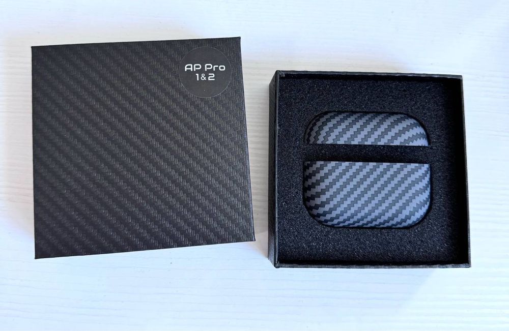 Карбон чохол на аірподс airpods Pro 2 3 чехол карбоновий