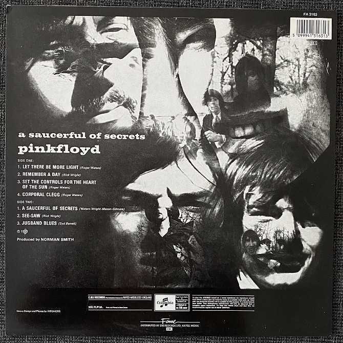Pink Floyd – A Saucerful Of Secrets (1986, UK)