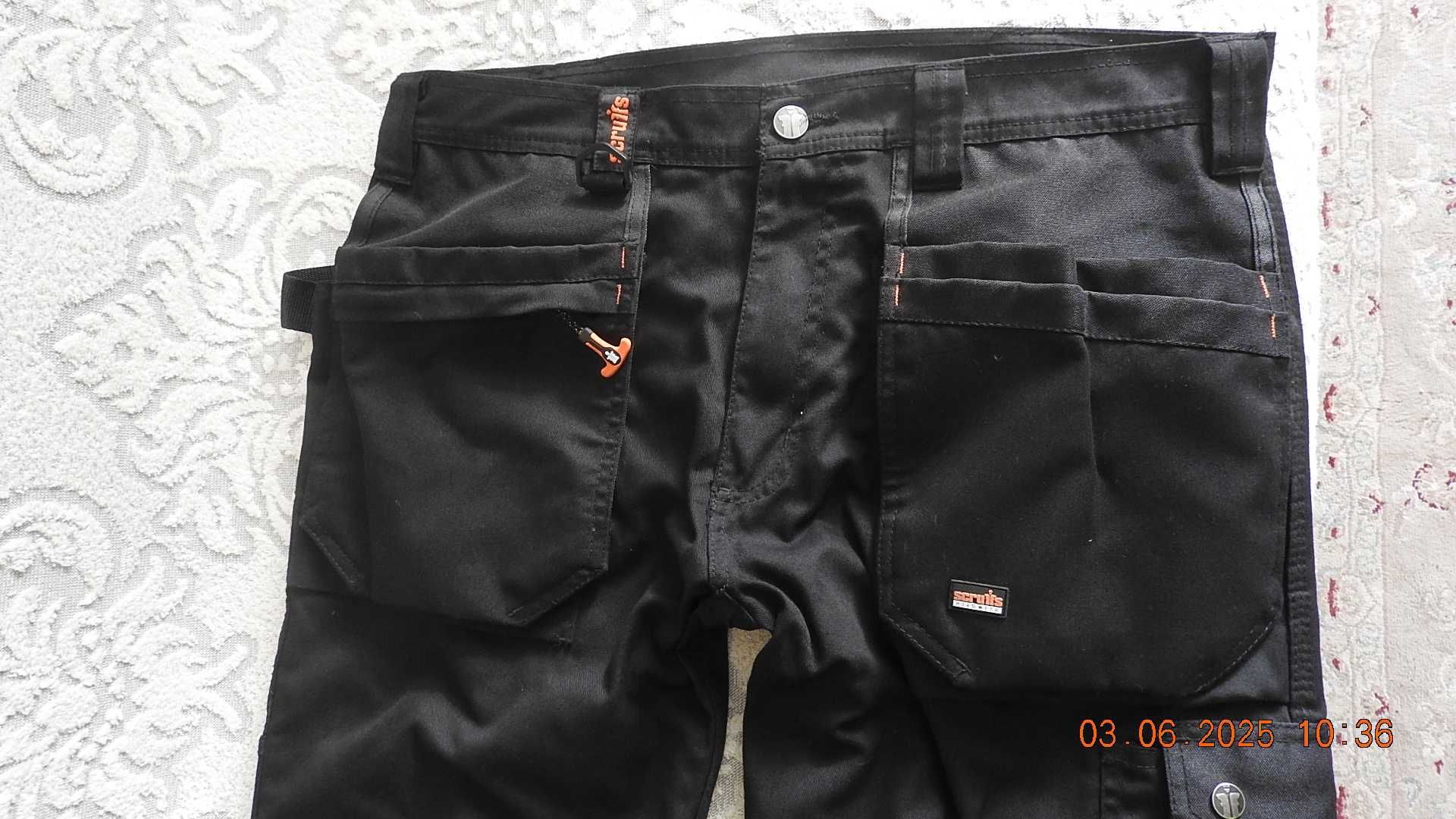 Брюки рабочие Scruffs,р-р 34 (наш 48-50),в идеале.