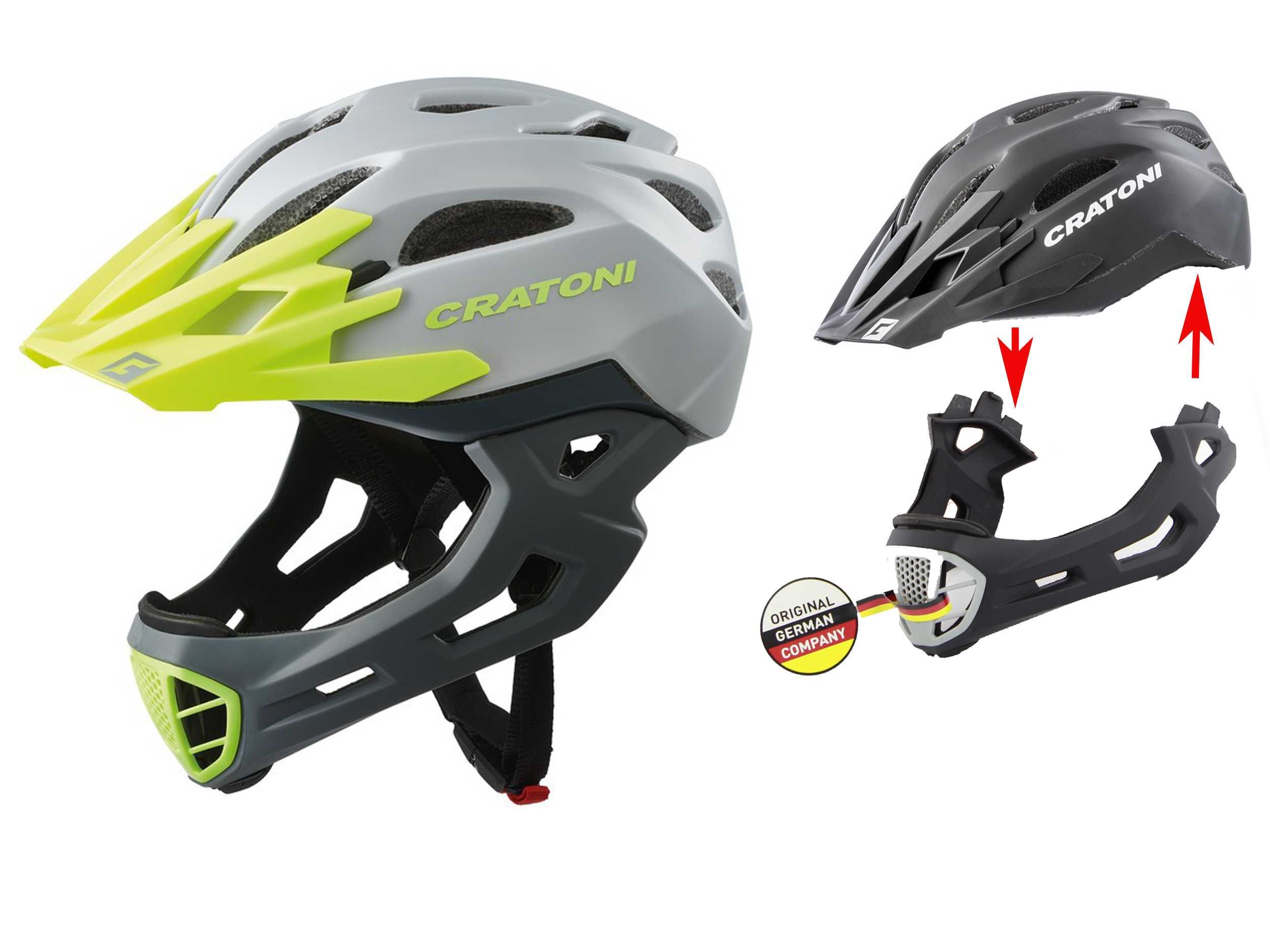 KASK ROWEROWY 
Cratoni C-Maniac (Freeride) Full face rozmiar M/L