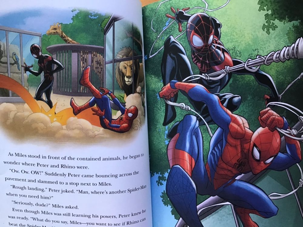 Spiderman Людина-Павук англійською мовою Marvel