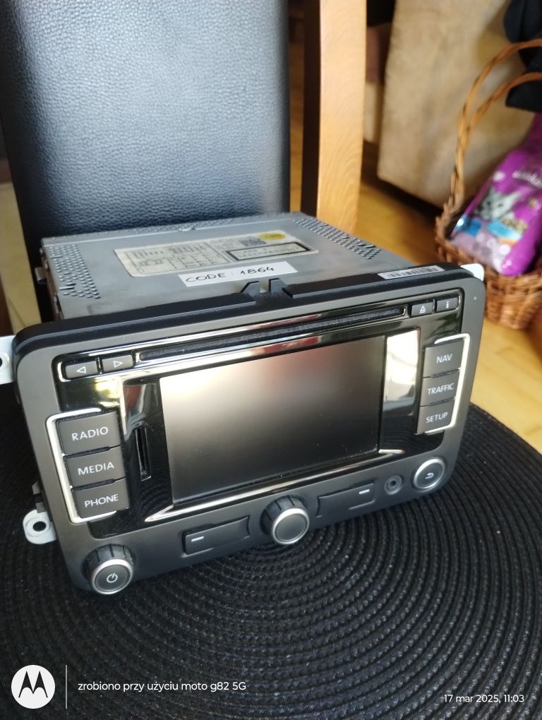 Radio nawigacja VW RNS 310 z kodem