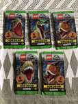 Karty Lego Jurassic World seria 3 ( 5 saszetek )