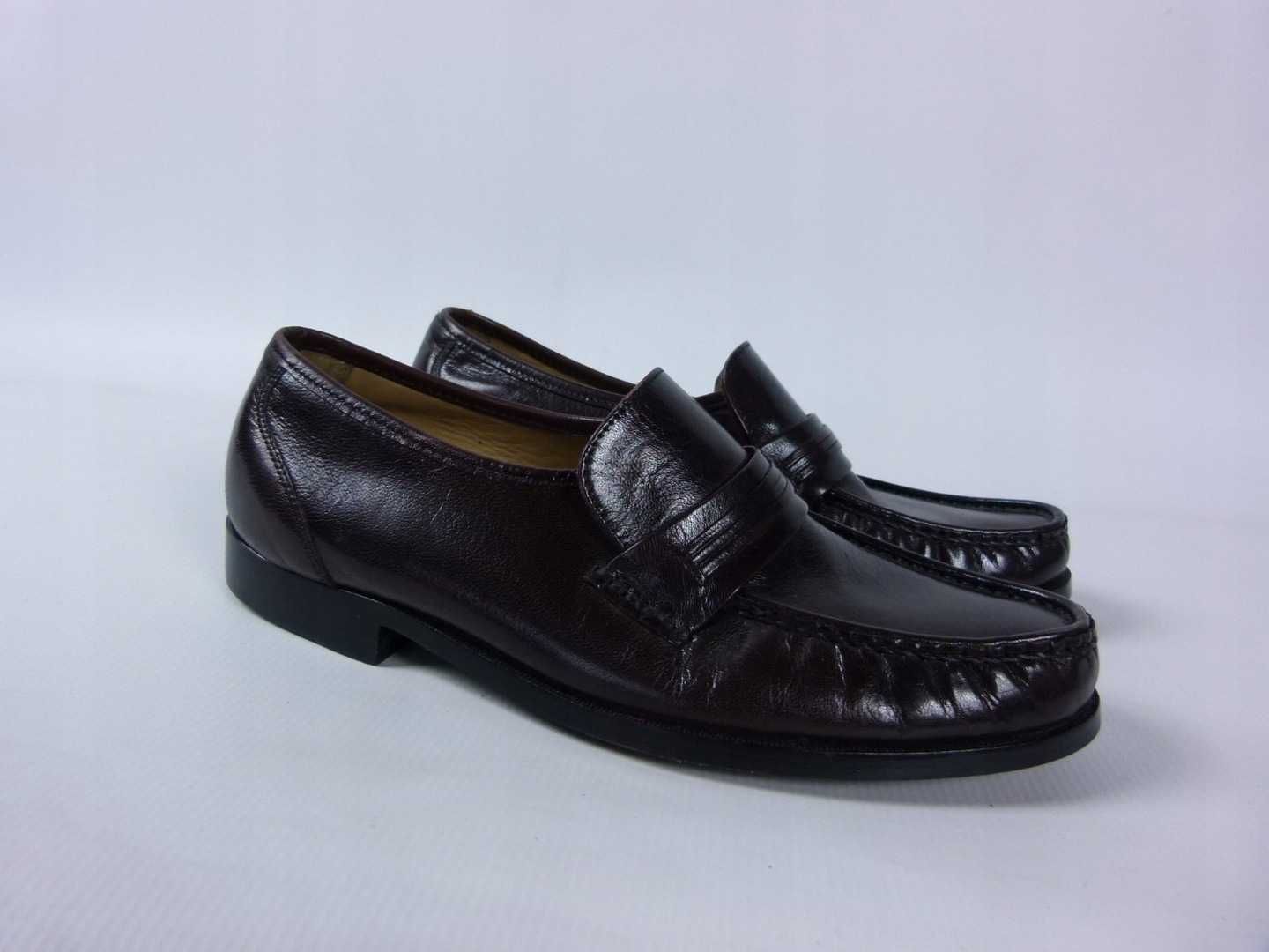 BOSTONIAN mokasyny czółenka leather / 7,5 M