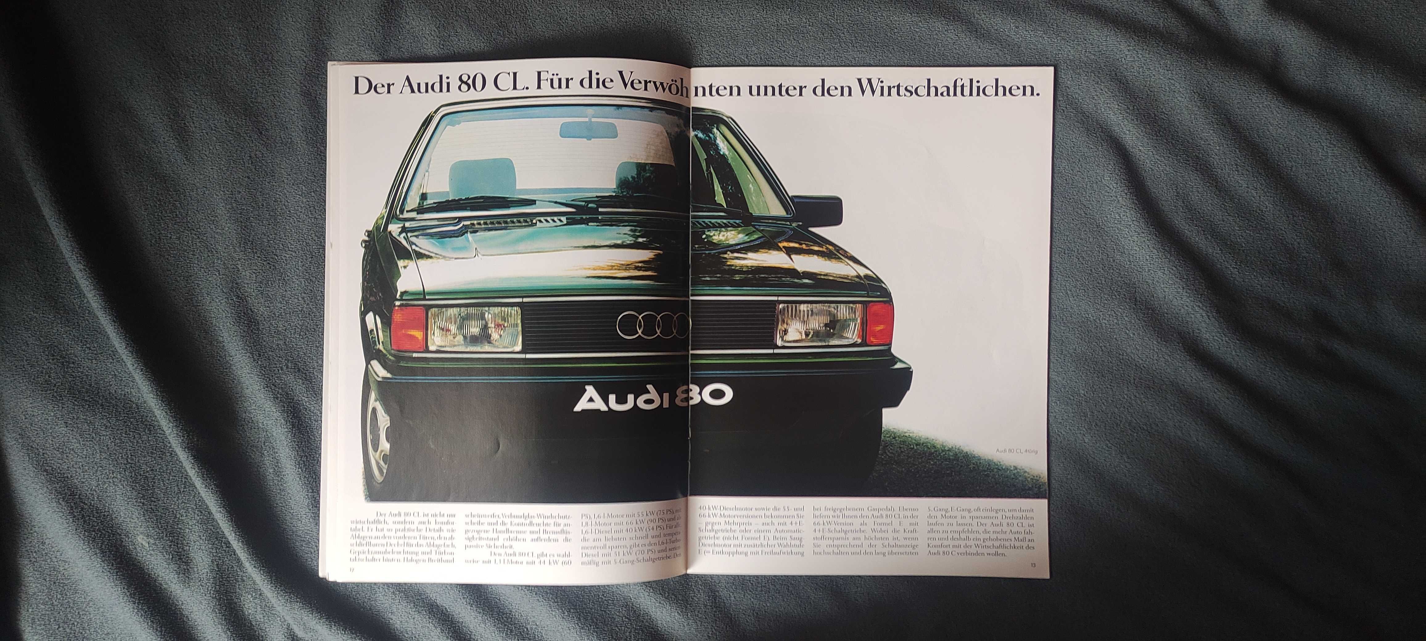 Prospekt Audi 80