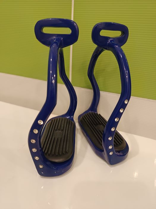 Strzemiona aluminiowe model Islandzki GRANATOWE